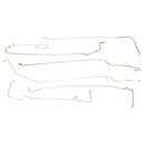 1953 Buick Super Special Roadmaster Series 40 50 70 Power Brake Line Kit 7pc, Stainless