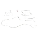 1991-94 Buick Roadmaster Four-Door (Only) Power Disc w/ Rear Drum Brake Line Kit 9pc, Stainless