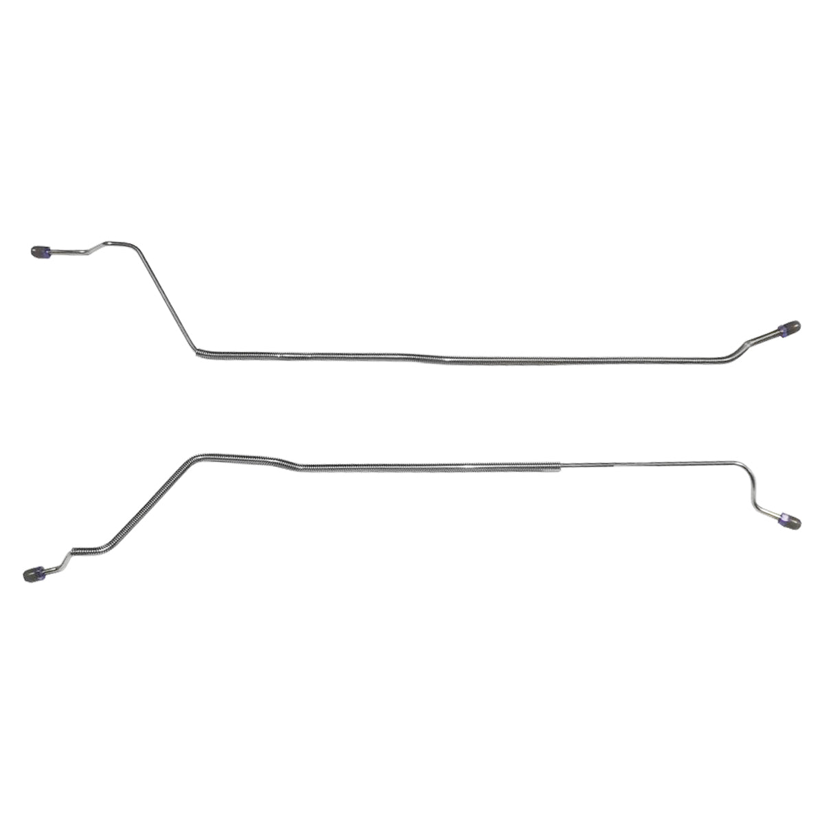 1991-94 Buick Roadmaster (Sedan Only) Rear Drum, Rear Axle Brake Line Kit 2pc, Stainless