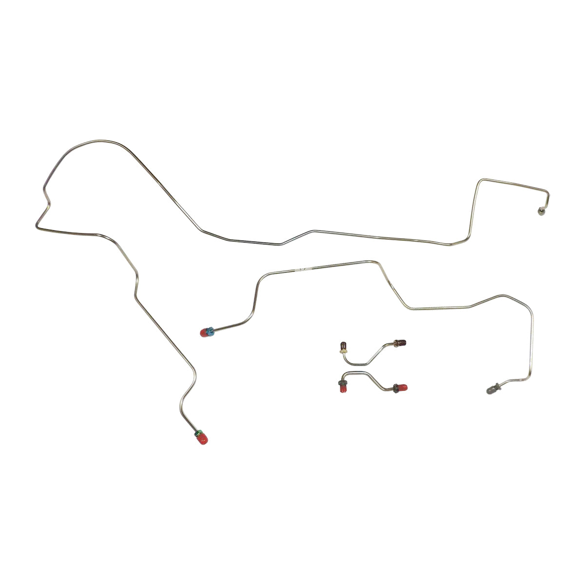 1995-96 Buick Roadmaster Power Disc Front Brake Line Kit 4pc, Stainless
