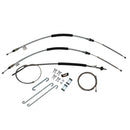 1973-77 Chevrolet Monte Carlo Chevelle Laguna T400 Complete Brake Cable Kit Stainless