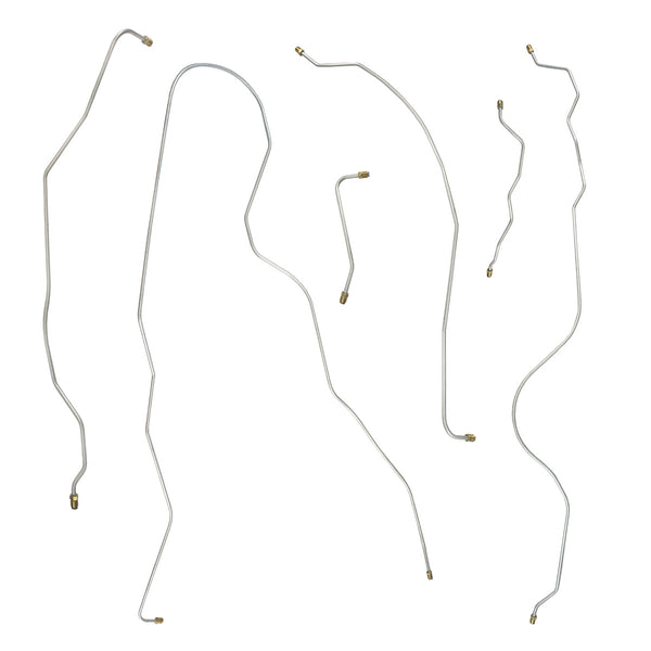 1948 Cadillac Series 61/62 126" WB Complete Brake Line Kit, Stainless