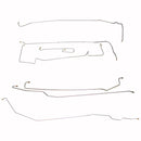 1958 Cadillac Series 60 133" WB Manual Brake Line Kit 7pc, Stainless