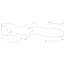 1960-61 Cadillac de Ville Eldorado 129.5" WB Power Drum Complete Brake Line Kit 6pc, Stainless
