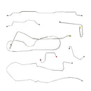 1971-78 Cadillac Eldorado Power Disc Brake Line Kit 7pc, Stainless