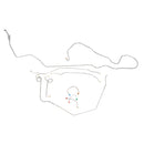 1969 Chevrolet Camaro Power Disc Brake Line Kit 1pc Front To Rear Line 8pc, Stainless