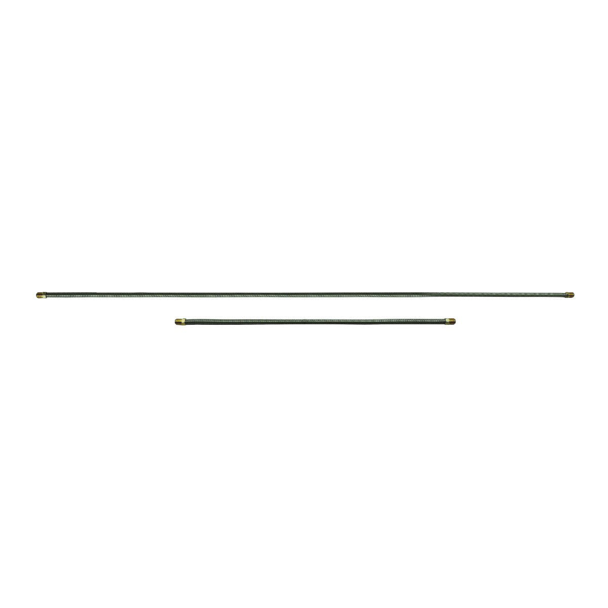 1970-1981 Chevrolet Camaro Pontiac Firebird, Rear Disc Brake Line Conversion, Rear Axle Line Kit - 2pc - Stainless Steel