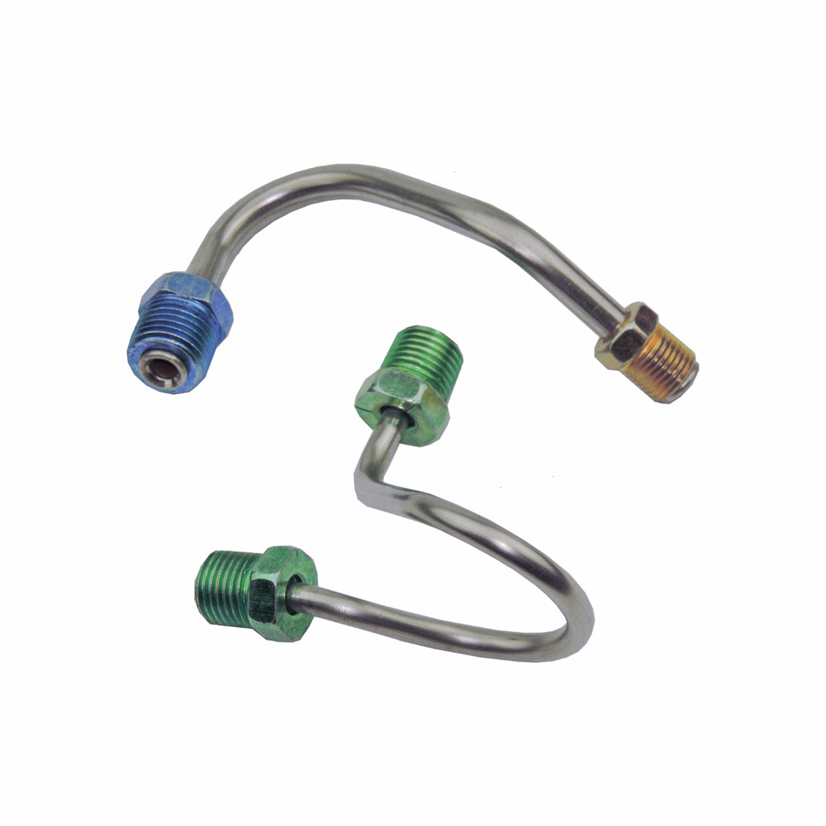 1971-81 Camaro Firebird 71-74 Nova 73-74 Apollo Omega, Manual Disc Master Cylinder Lines, 2pc Stainless
