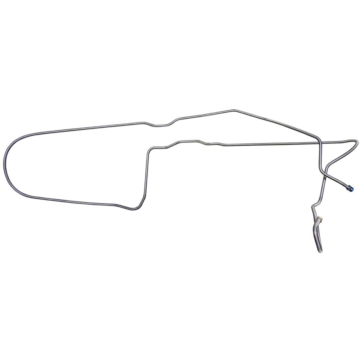 1971-73 Chevrolet Camaro 1/4" Manual Disc Front to Rear Brake Line, Stainless