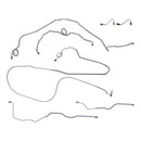 1989 Chevrolet Camaro Metric Fittings Four-Wheel Disc Brake Line Kit 7pc, Stainless