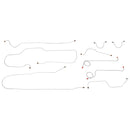 1948 Dodge B1-C 3/4-Ton Complete Brake Line Kit (w/Wheel Lines) 8pc, Stainless