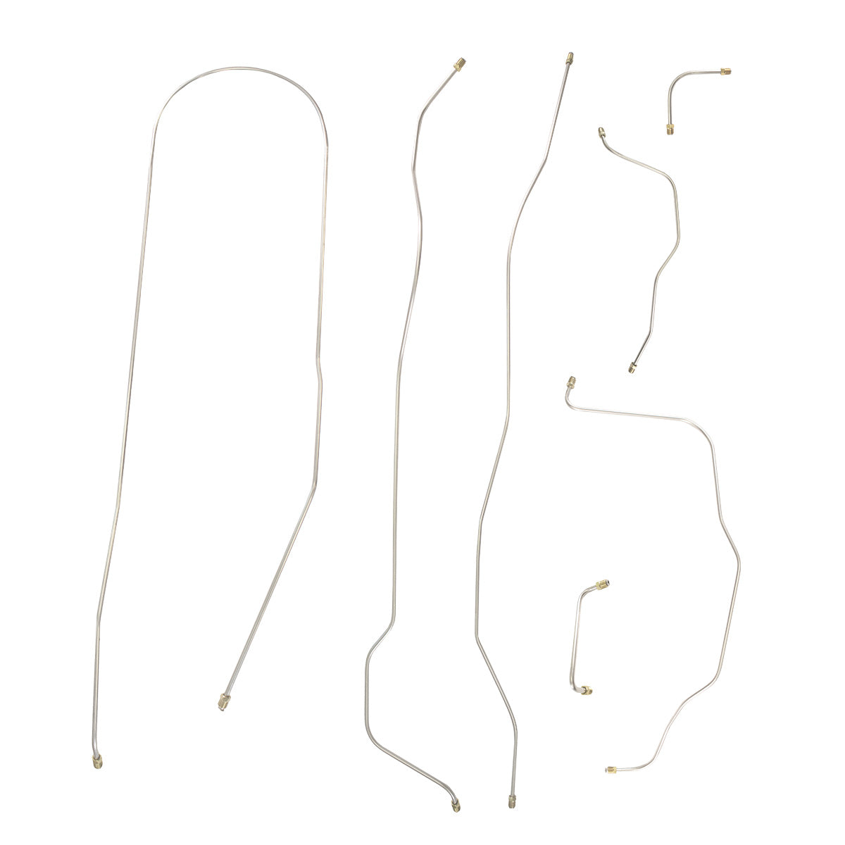 1955 Dodge Truck 1/2 ton Brake Line Kit- 7pc, Stainless