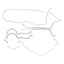 1973-75 Chevrolet El Camino Power Disc Brake Complete Brake Line Kit 7pc, Stainless
