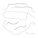 1976-77 Chevrolet El Camino/SS Manual Disc Brake Line Kit 7pc, Stainless