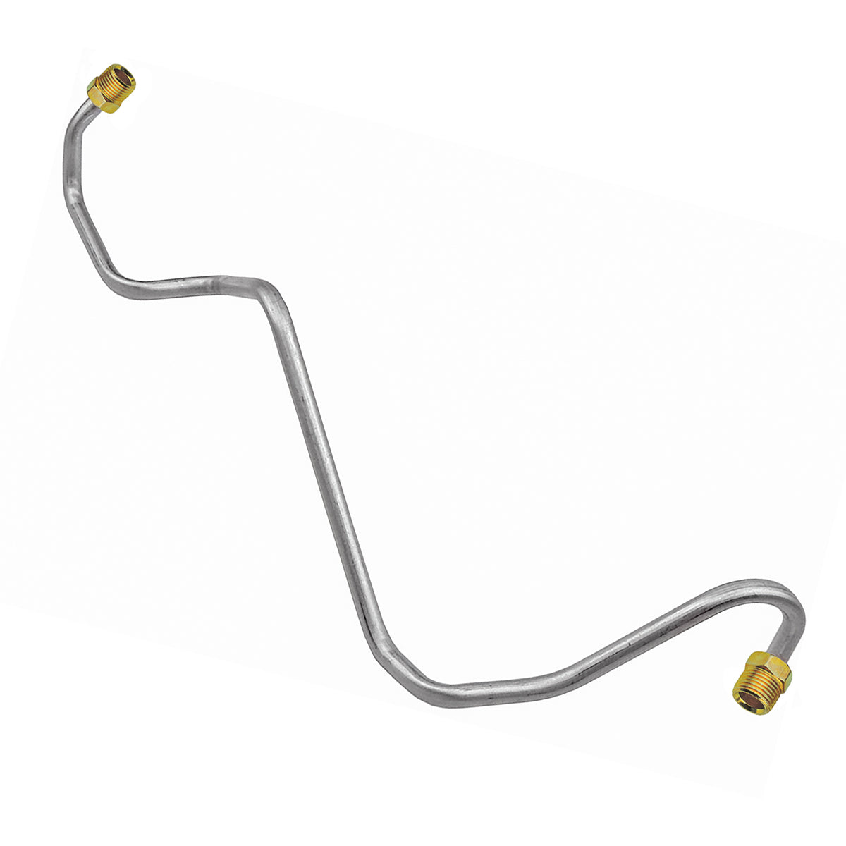 1983-88 Chevrolet El Camino 305CID 4bbl Short Fuel Pump - Std Perf. 3/8" Pump to Carb Line 1pc, Stainless
