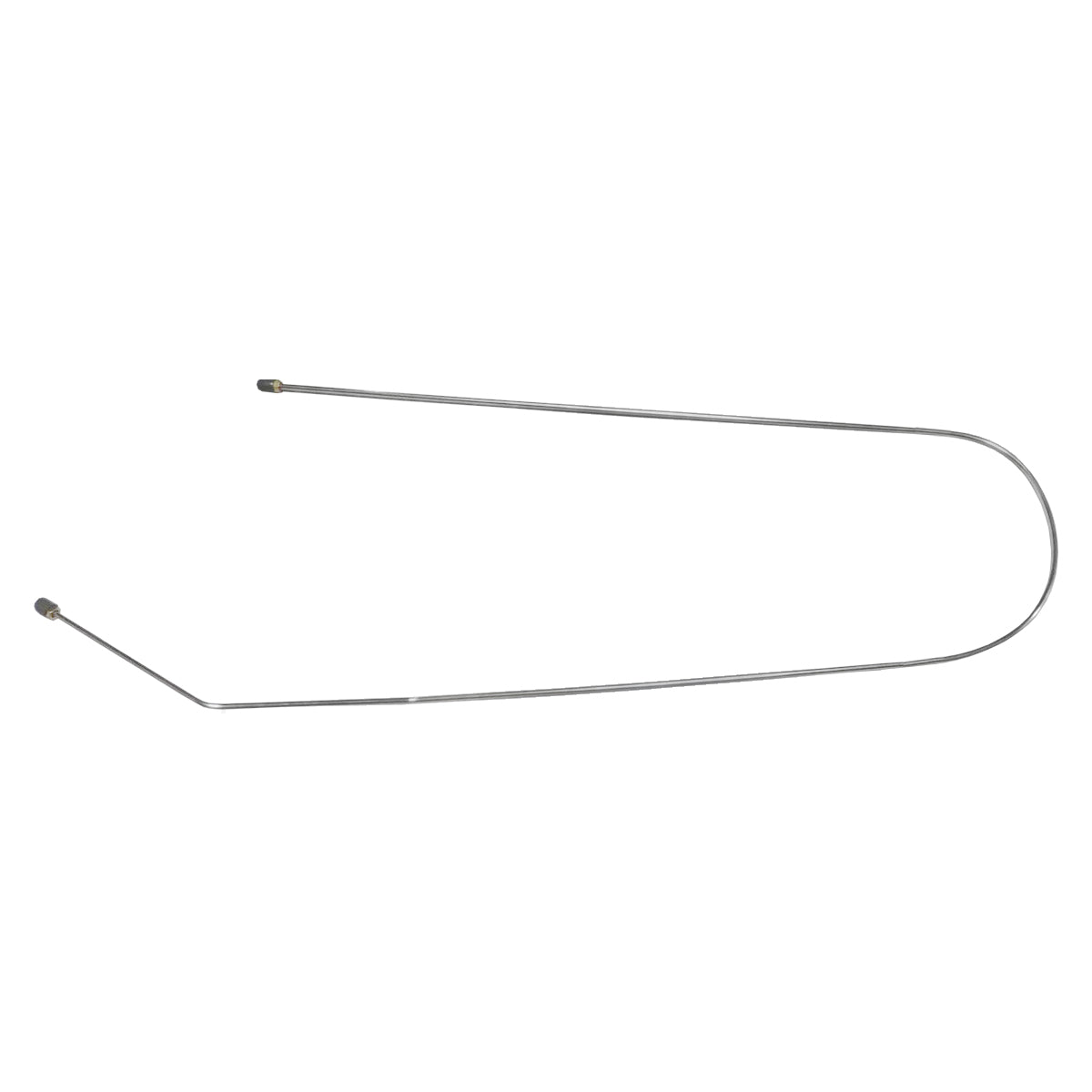 1951-52 Chevrolet Hardtop 3/16" F to R Drum Brake Line 1pc, Stainless