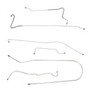 1953-54 Chevrolet Special Hardtop Complete Drum Brake Line Kit 6pc, Stainless