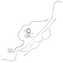 1969 Chevrolet Impala/SS V8 Power Drum Brake Line Kit 7pc, Stainless
