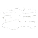 1994 Chevrolet Impala Super Sport (SS Only) Four-Wheel Power Disc Brake Line Kit 9pc, Stainless