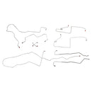 1995-96 Chevrolet Caprice Four-Door (Only) Power Disc w/Rear Drum Brake Line Kit 9pc, Stainless