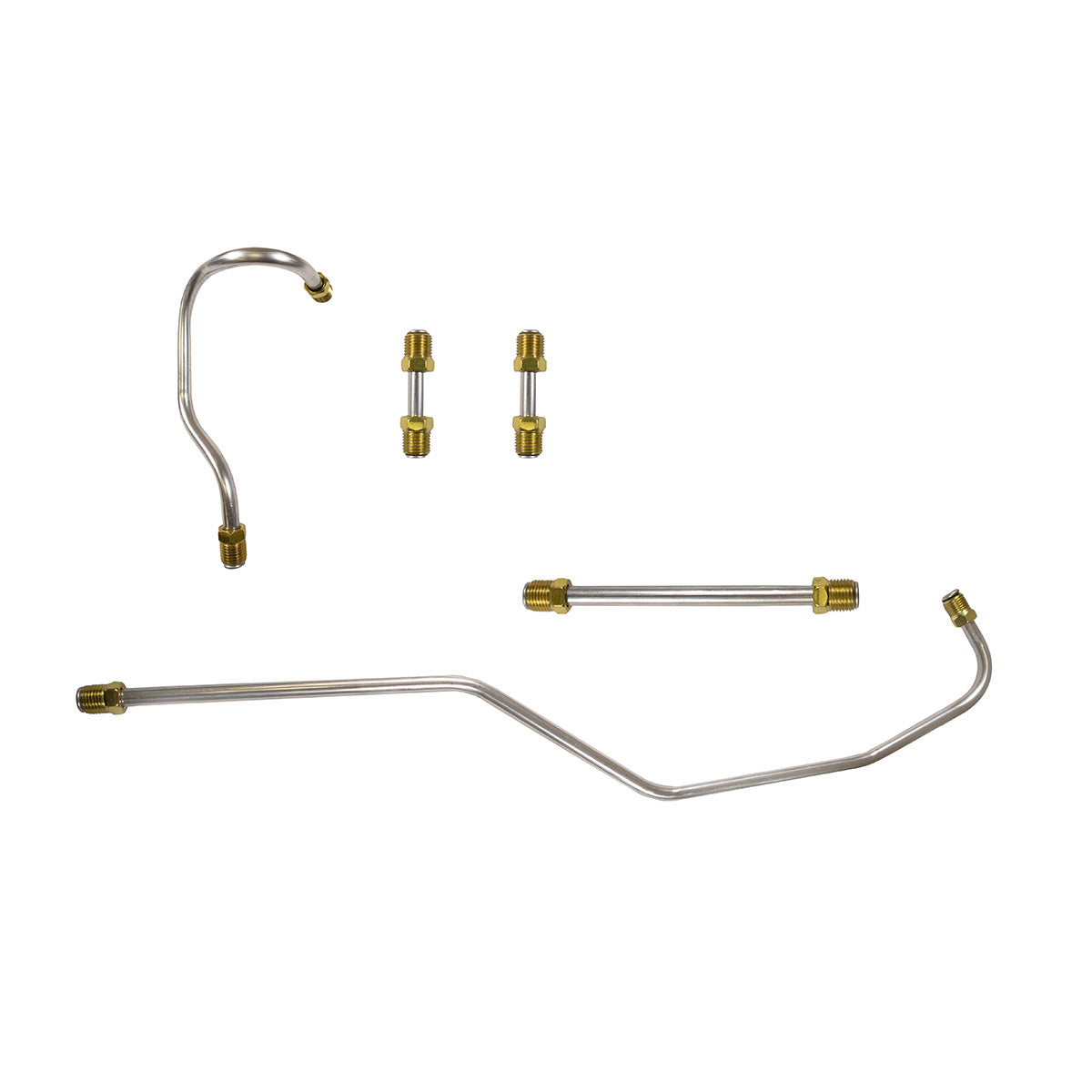 1958 Chevrolet Impala Pump to Carb Line Tri Power, 5pc, Stainless (SU-2)