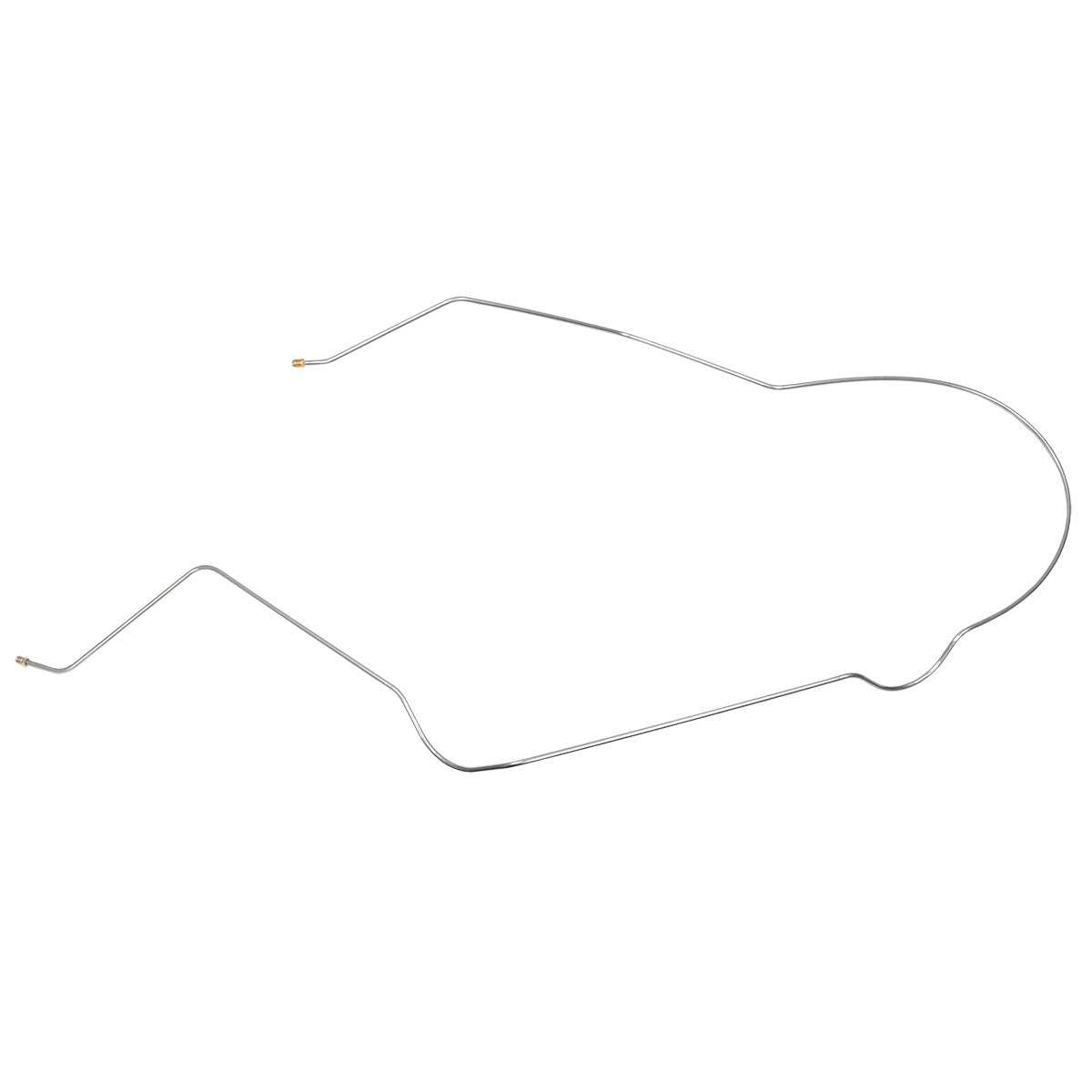 1941-42 Chevrolet Master Deluxe Convertible 5/16" Main Fuel Line 1pc, Stainless