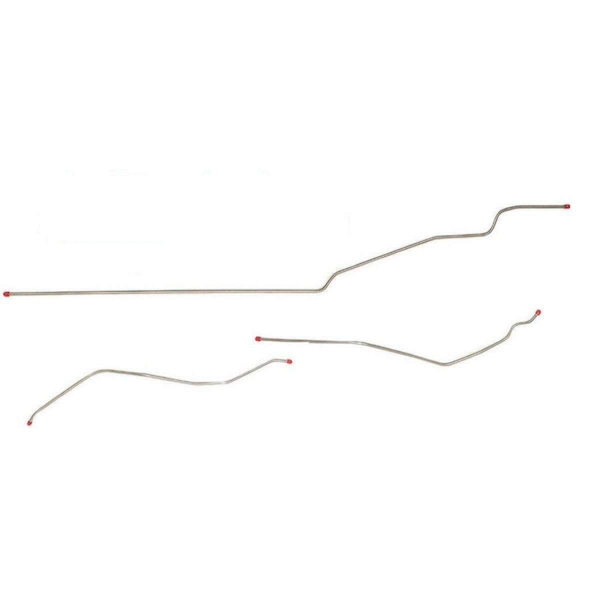 1962-64 Chevrolet Impala 3/8" Main Fuel Line 3pc (Must be Original 3pc), Stainless