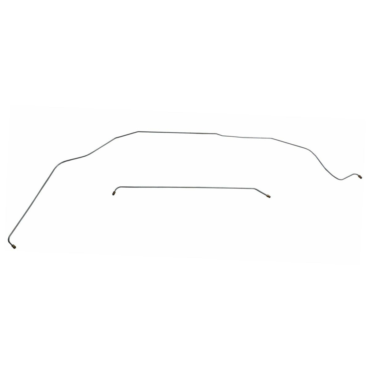 1965-1966 Chevrolet Impala Air Shock Lines, 2pc - Stainless