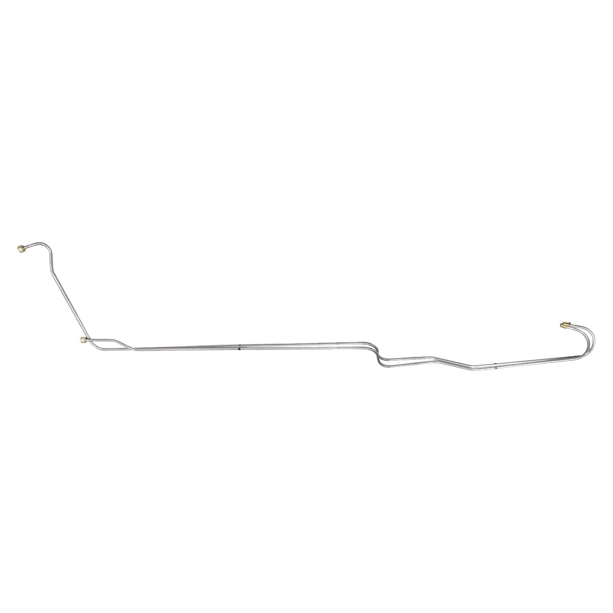 1955-56 Chevrolet Bel Air Inline 6CYL 2SPD Powerglide 5/16" Trans Cooler Lines 2pc, Stainless