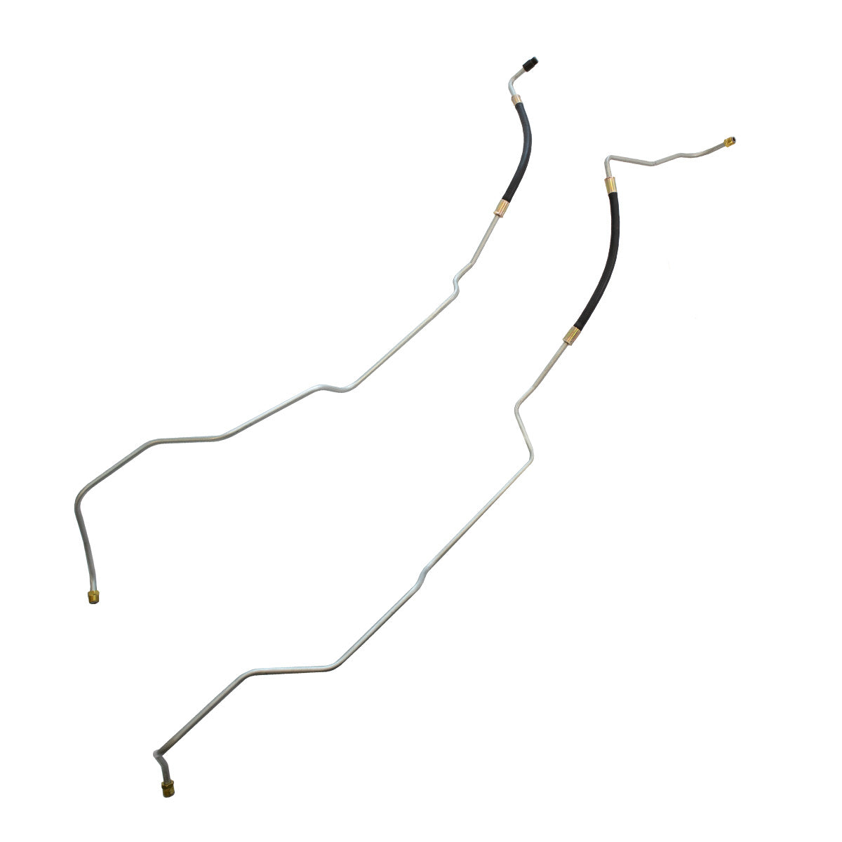 1994-96 Chevrolet Caprice Impala Buick Roadmaster 4L60-E 3/8" Transmission Cooler Lines, 2pc, Stainless