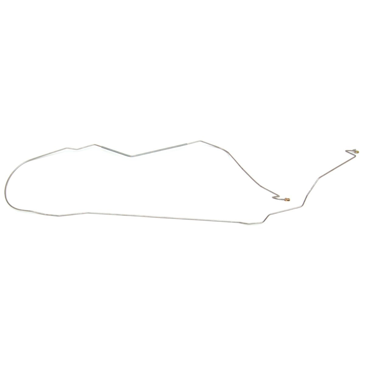 1964-65 GM A-Body (GTO/442/Chevelle/Skylark) Hardtop 3/16" F to R Brake Line 1pc, Stainless