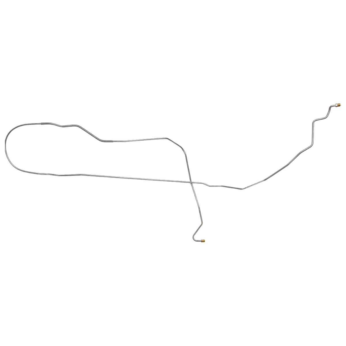 1966 Chevrolet Chevelle Malibu SS Convertible 1/4" Front to Rear Brake Line 1pc, Stainless