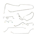 1968 Chevelle Malibu SS, Convertible, Power Disc Conversion Complete Brake Line Kit, 8pc, Stainless