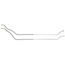 1968-72 Chevrolet Chevelle 1970-72 Monte Carlo Rear Axle Drum Brake Lines 2pc, Stainless