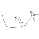 1973-74 Nova/Ventura/Apollo/Omega, Power Disc Front Brake Line Kit, 4pc Stainless