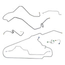 1977-79 Chevrolet Nova SS Power Disc Complete Brake Line Kit 7pc, Stainless