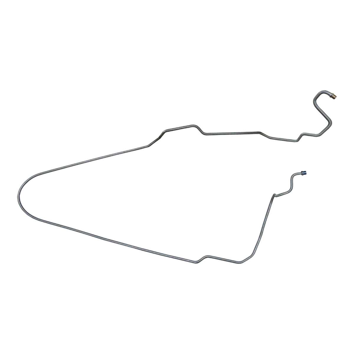 1975-76 Chevrolet Pontiac Oldsmobile Buick X Body Power Disc F to R Brake Line 1pc Stainless