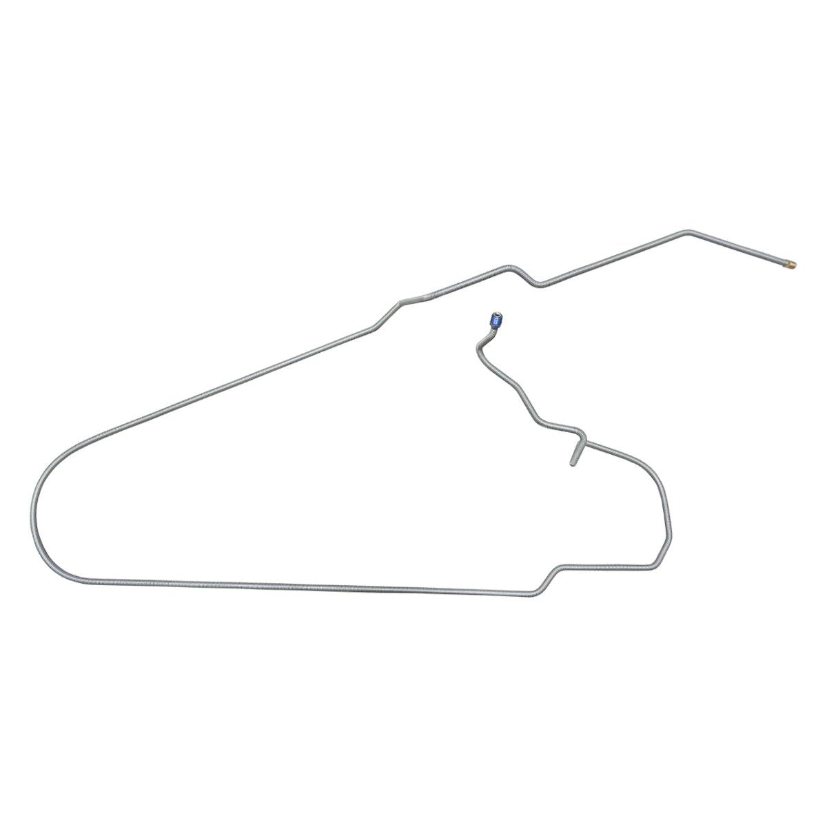 1977-79 GM X-Body Power Disc 1/4" Front to Rear Brake Line, Stainless