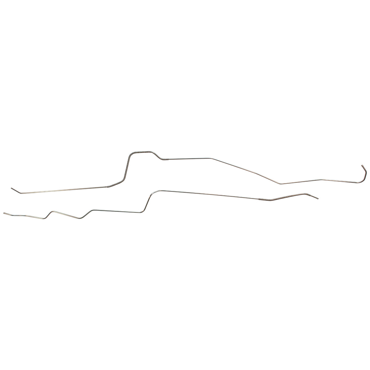 1970 Chevrolet Nova/SS 1/4" Fuel Return Lines 2pc, Stainless