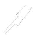 1971-72 Chevrolet Nova SS 1/4" Fuel Return Lines 2pc, Stainless