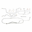 2000-05 Chevrolet/GMC S10/Sonoma 4WD Std. Cab Longbed w/Rear Drum Complete Brake Line Kit 11pc, Stainless