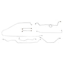 1964 Chevrolet GMC Truck 2WD 1/2-Ton Std. Cab Shortbed Manual Drum Brake Line Kit 8pc, Stainless