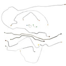 1971 Chevrolet/GMC Truck 2WD 1/2-Ton Std. Cab Shortbed w/Leaf Rear Manual Disc Brake Line Kit 10pc, Stainless