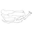 1973-80 Chevrolet Blazer GMC Jimmy 4WD K-Series Power Disc Brake Line Kit 8pc, Stainless