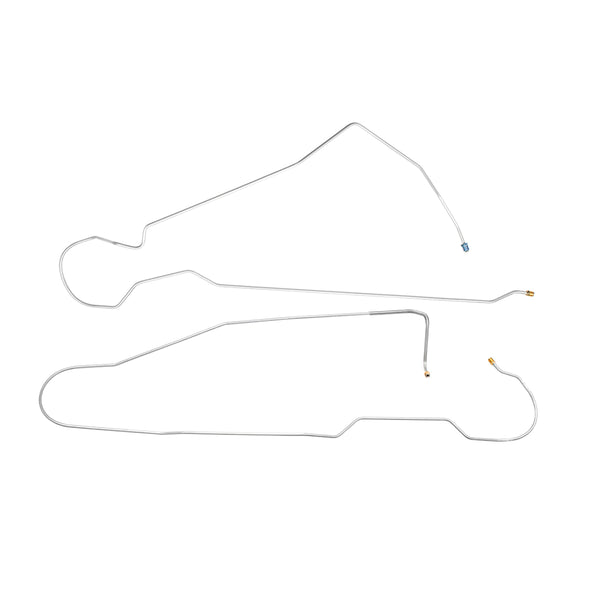 1973-1980 Chevrolet/GMC Truck 4wd 1/2-3/4 Ton Longbed Front to Rear Brake Line 2pc, Stainless