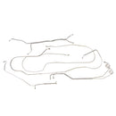 1981-87 Chevrolet GMC Truck 2WD 1/2-Ton Shortbed Power Disc Complete Brake Line Kit 8pc, Stainless