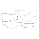 1982-88 Chevrolet GMC Blazer Jimmy 2WD Power Disc Brake Line Kit 9pc, Stainless