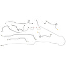 1982-88 Chevrolet GMC S10 15 2WD Ext. Cab Short Bed Std. Cab Long Bed Power Disc Brake Line Kit 9pc, Stainless