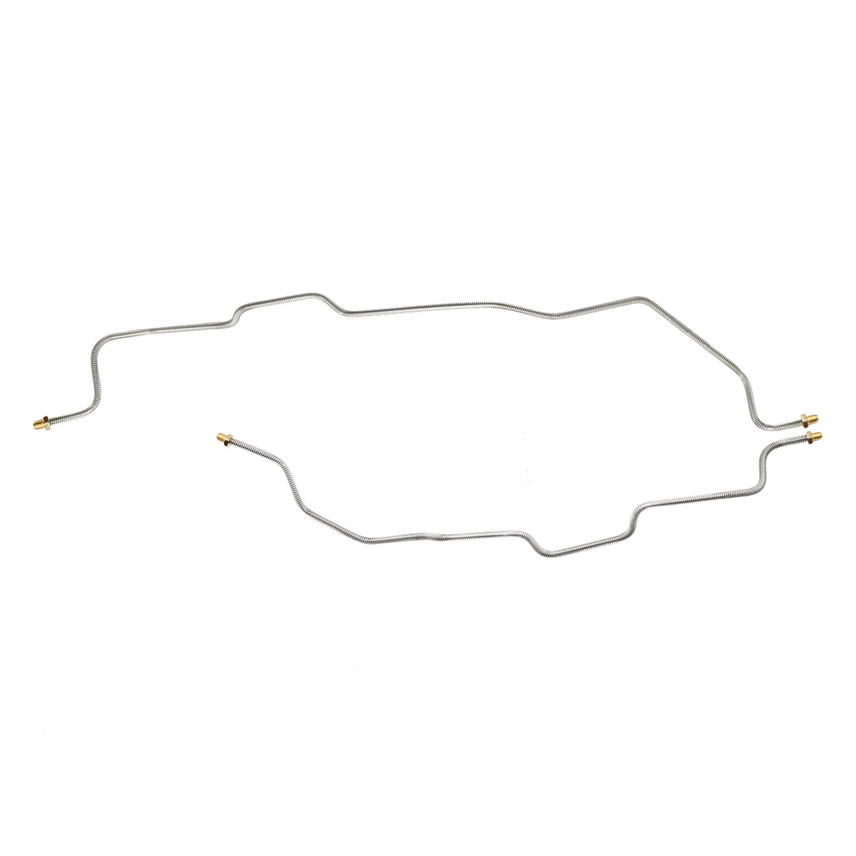 1988 Chevrolet GMC Truck 4WD 3/4-Ton Rear Axle Brake Lines 2pc, Stainless