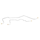 1995-98 Chevrolet GMC Truck 4WD 3/4-Ton 3/16" Rear Axle Brake Lines 2pc, Stainless